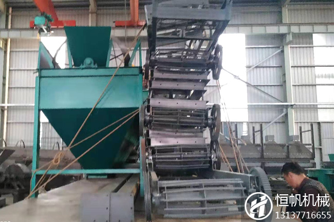 許昌年產1萬噸有機肥生產生產線設備發貨(圖1) 許昌有機肥設備