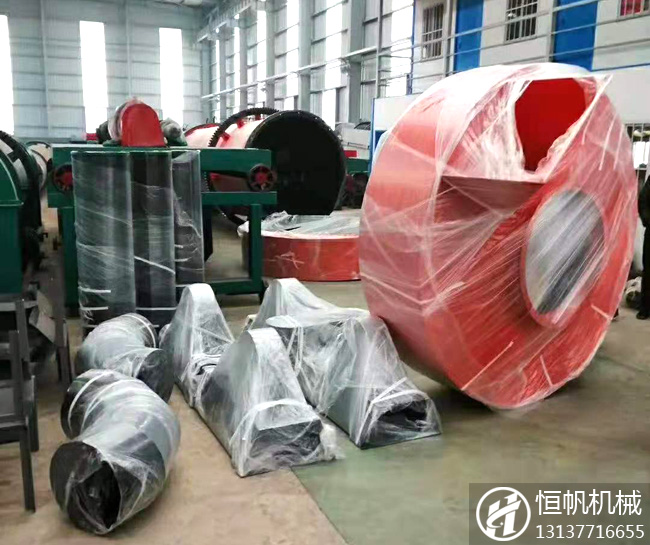 芬蘭1萬噸牛糞有機肥顆粒生產線設備發貨(圖2) 圓盤造粒