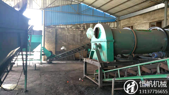 甘肅年產5萬噸有機肥生產線(圖3) 甘肅牛糞有機肥生產線