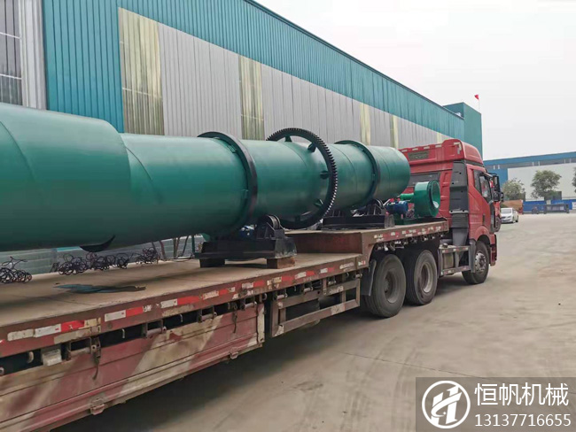 貴陽年產1萬噸雞糞有機肥生產線發貨(圖1) 貴州有機肥生產線