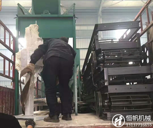 陜西安康年產(chǎn)1萬(wàn)噸牛糞有機(jī)肥粉狀生產(chǎn)線(圖3) 陜西有機(jī)肥生產(chǎn)線