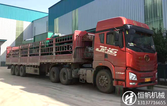 陜西安康年產(chǎn)1萬(wàn)噸牛糞有機(jī)肥粉狀生產(chǎn)線(圖4) 陜西有機(jī)肥生產(chǎn)線