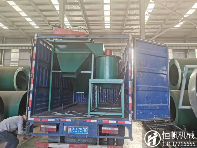 鄭州恒帆篩分機(jī)與粉碎機(jī)助力廣東清遠(yuǎn)雞糞有機(jī)肥生產(chǎn)線(圖1) 滾筒篩分機(jī)與立式粉碎機(jī)