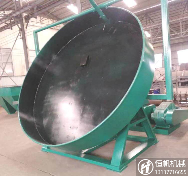 有機肥生產線廠家必備,有機肥制作方法(圖3) 有機肥圓盤造粒機