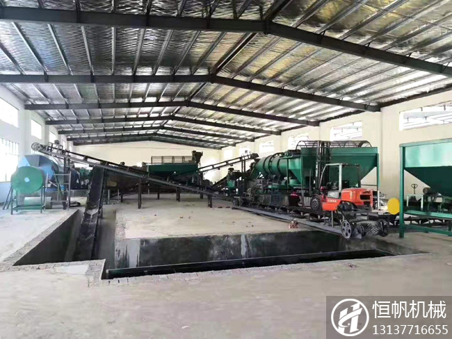 建立一條小型有機(jī)肥生產(chǎn)線會(huì)有多少利潤(rùn)?具體該如何計(jì)算?(圖2) 豬糞有機(jī)肥生產(chǎn)線實(shí)拍