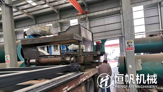 喜迎新年開門紅鄭州恒帆整套有機肥設備發送至湖南張家界(圖4) 湖南鏟車料倉