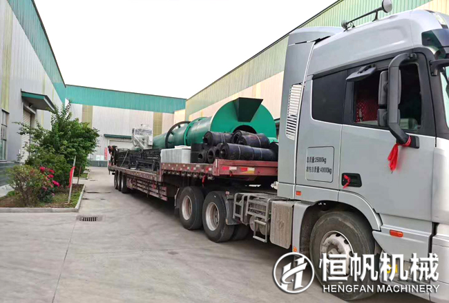 年產2萬噸豬糞有機肥顆粒生產線設備完工即刻發至赤峰(圖5) 赤峰年產2萬噸豬糞有機肥生產設備