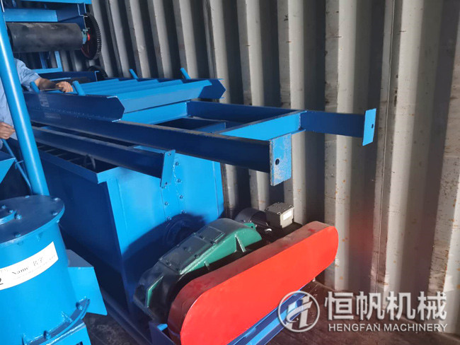 年產五千噸小型牛糞有機肥粉狀生產線設備出口約旦(圖1) 有機肥粉狀生產線設備